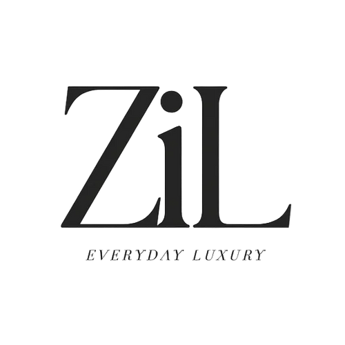 Logo with 'ZiL' and 'Everyday Luxury' text on a white background