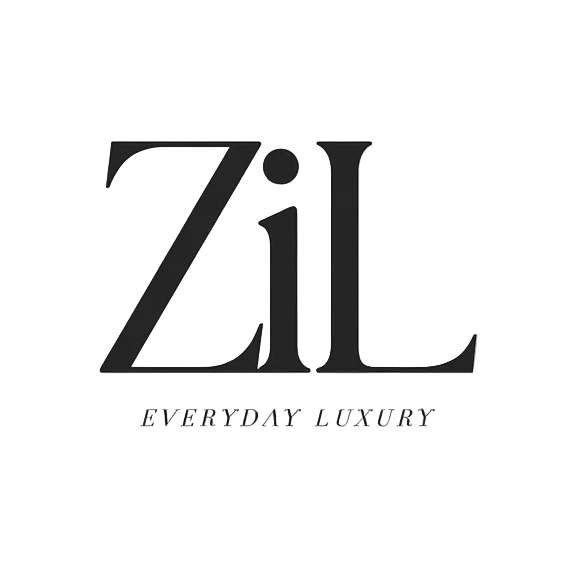 Logo with 'ZiL' and 'Everyday Luxury' text on a white background